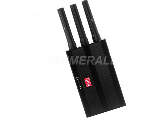 গুণ  Handheld 3G 4G Signal Jammer For Blocking LoJack / GPSL1 / GPSL2 / GPSL5 কারখানা